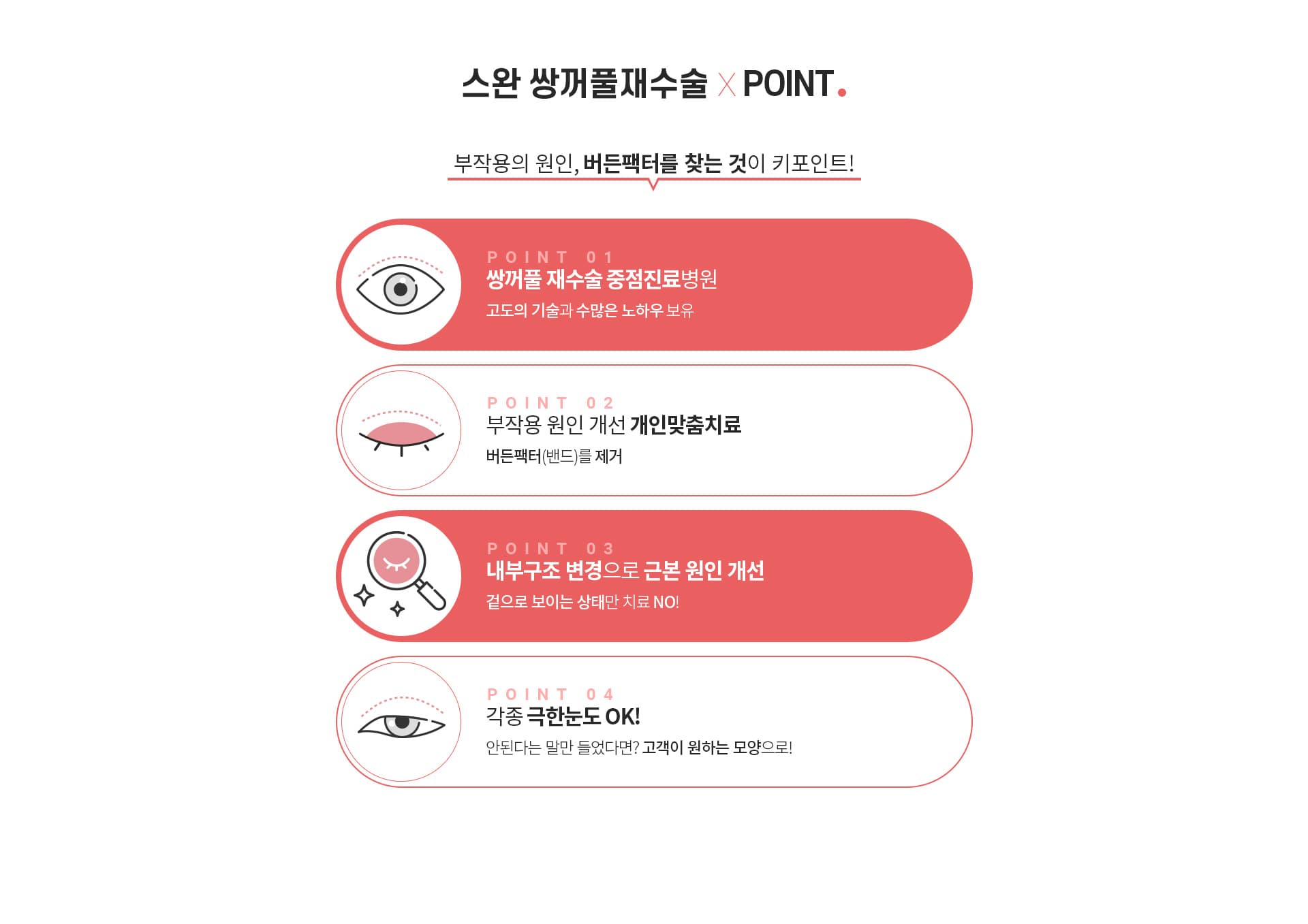 쌍커풀 재수술 포인트