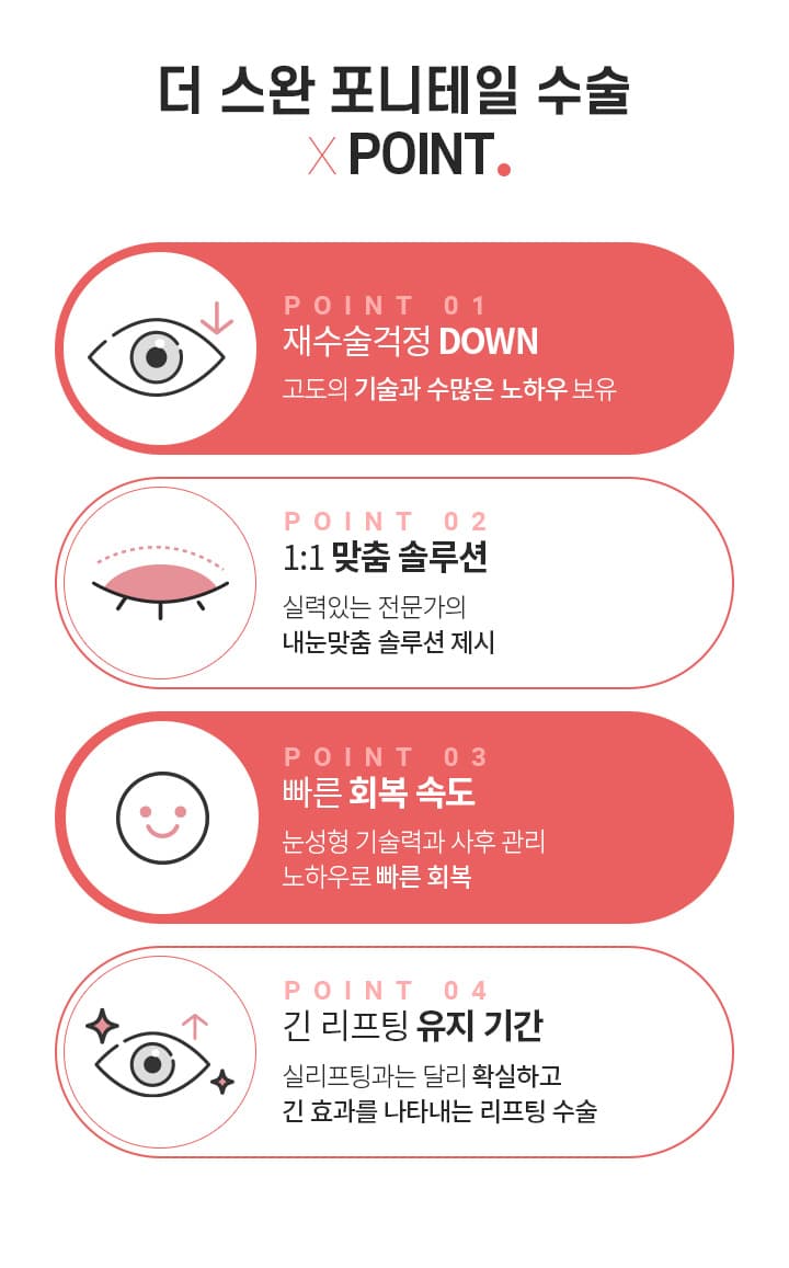 포니테일 수술 포인트
